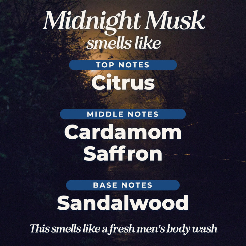 Midnight Musk scent notes: top, middle and base notes