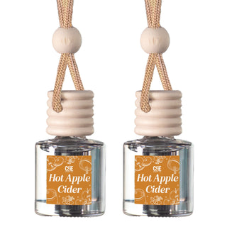 Scented Car Freshener 2 Pack C & E Craft Co Hot Apple Cider 