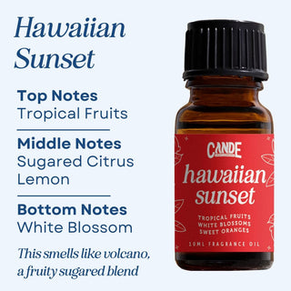 Scented Premium Fragrance Oil C & E Craft Co Hawaiian Sunset 