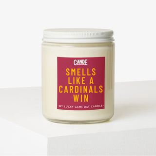 Smells Like a Football Win Scented Candle Candles CE Craft Cardinals 