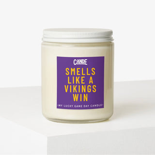 Smells Like a Football Win Scented Candle Candles CE Craft Vikings 