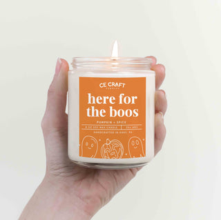 Here for the Boos Scented Candle Candles CE Craft 